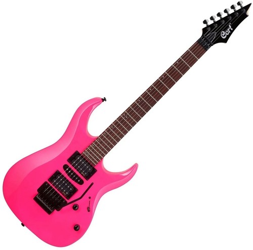 Cort x250 neon pink string - cort,