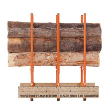 Heavy Duty Log Sawhorse – Safe Chainsaw Log Holder for Bulk Cutting BLS-3H