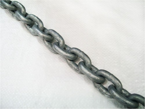Galvanised short link anchor - galvanised,