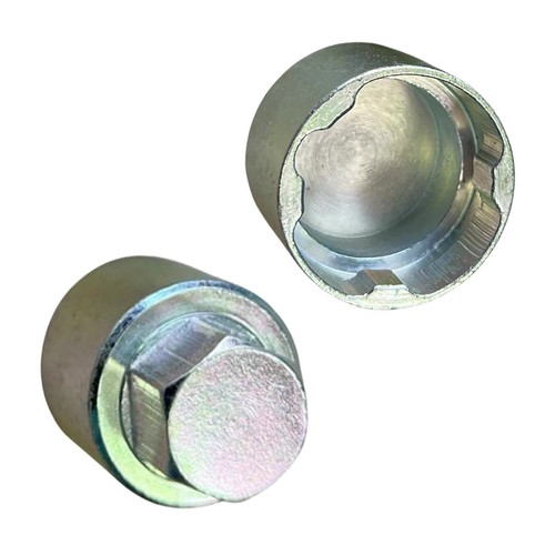 Locking wheel nut bolt key - "t",