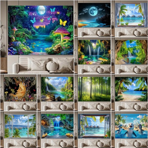 Large window cave landscape - large,