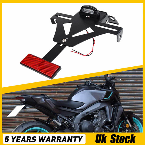 Black universal motorbike tail - universal,