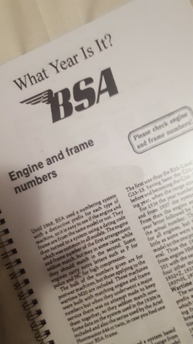 Bsa motorcycle 1932 1973 - bsa,