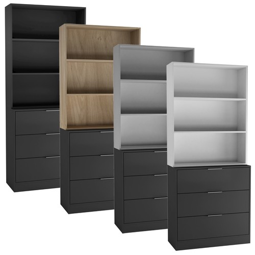 80cm drawer tier wooden - 3,