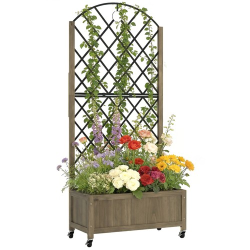 Outsunny garden bed metal - garden,