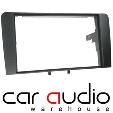 CT24AU15 Audi A3 8P 2003-12 Car Stereo Radio Double Din Black Fascia Facia Panel