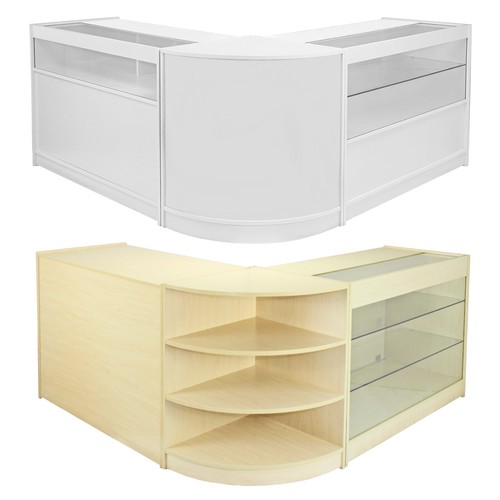 Shop counter set retail - counter,