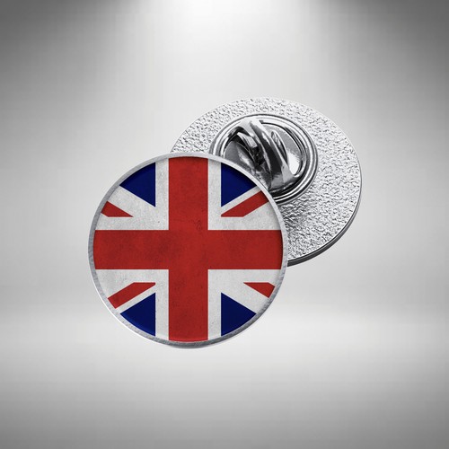 Union jack pin badge lapel - pin,