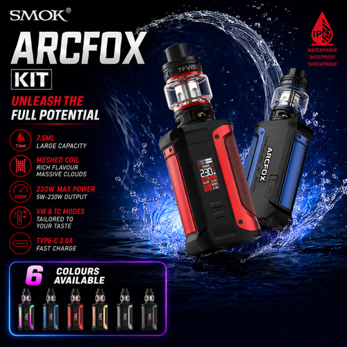 Smok arcfox 230w vape - vape, kit