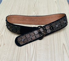 Oscar De La Renta Jeweled Belt Made in Italy
