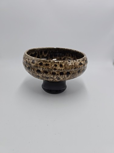 Studio pottery pedestal fruit - pedestal,