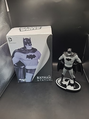 Batman black white statue by - batman,