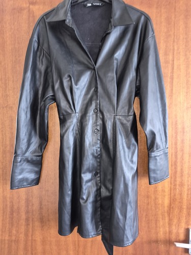 Leather jacket zara size small - jacket,