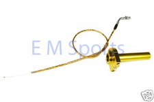 Dirt Pit Bike Gold CNC Throttle Control Cable 70cc 90cc