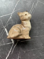 Beswick Grey Kitten Figure