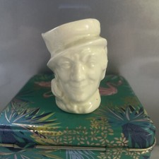 Royal Doulton Miniature Character Toby Jug Sam Weller White Prototype A/F