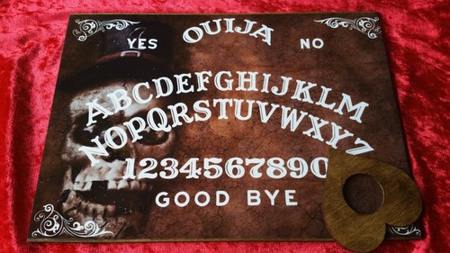 Wooden ouija board - wooden, voodoo
