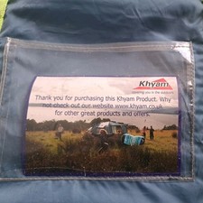 Khyam Windbreak 6 pole garden