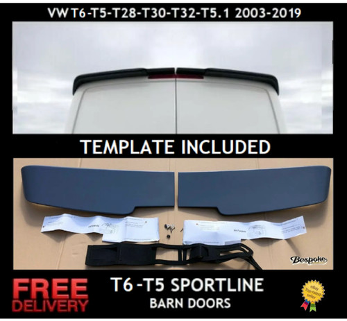 For transporter t6 rear - vw,