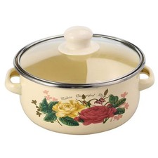 3PCS Enamel Stock Pot Set with