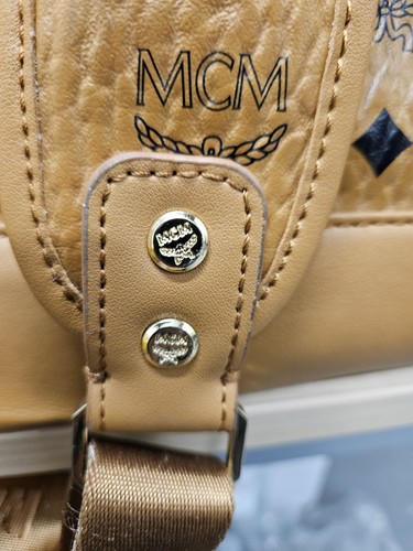 Mcm backpack camel leather - mcm,