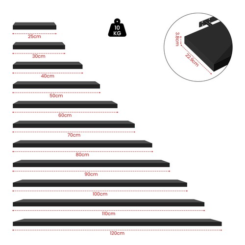 Floating shelf wall mounted - floating,
