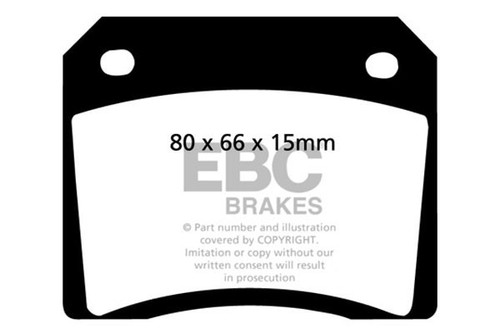 Ebc yellowstuff rear brake - yellowstuff,