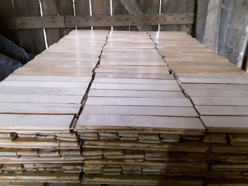 Reclaimed oak parquet - ., 10