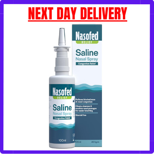 Nasofed saline nasal spray - saline,