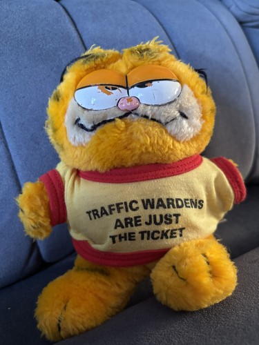 Vintage garfield plush inch - plush, 7