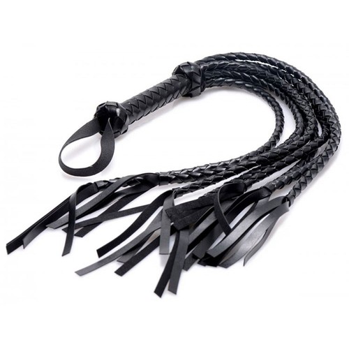 Braided flogger whip whipping - braided,