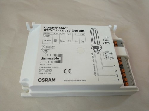 Osram quicktronic 1 x - quicktronic, qt-t/e