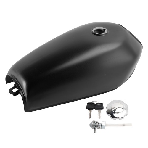 Black cafe racer gas tank - cafe,