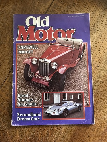Old motor august - old,