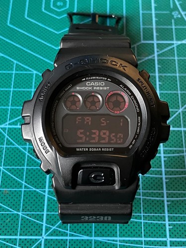 Casio shock 6900ms - dw-6900ms, black