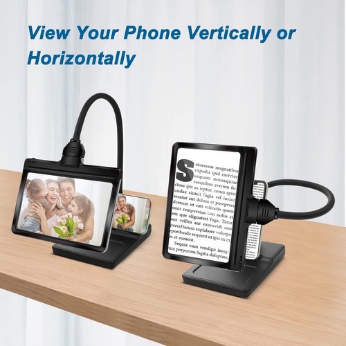 Led magnifying desk lamp 36 - magnifying, w/