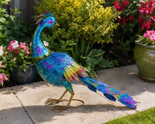 Large colourful metal - large,