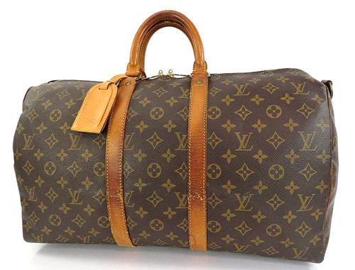 Auth louis vuitton keepall - louis,