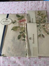 Sanderson Vintage English Rose Double duvet set BNIP