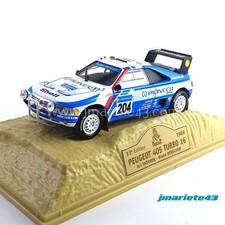 Peugeot 405 T16 #204 A. Vatanen - B. Berglund Dakar 1989 1:43 Norev