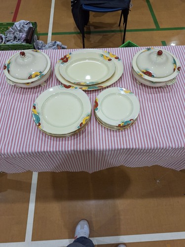 1930s art deco crown - art, devon