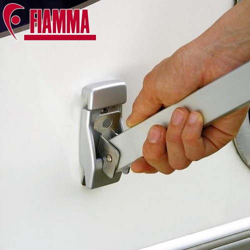 Fiamma aluminium wall brackets - aluminium,
