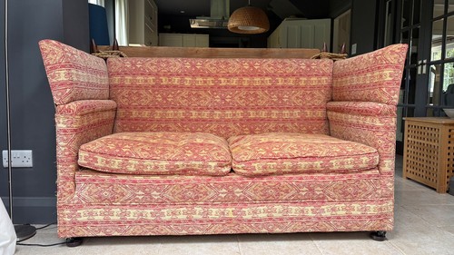 Vintage knole sofa