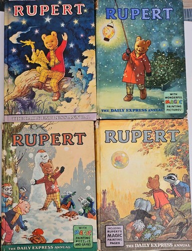 Vintage rupert bear annual - vintage, job