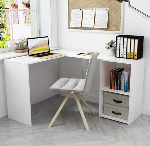 Mondeer white computer desk - computer,