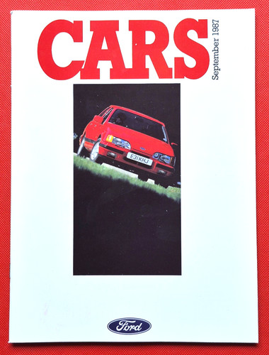 1987 ford cars - brochure, inc