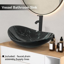 Bathroom Basin Sink Tempered