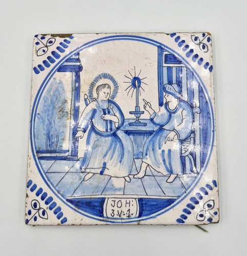18th century dutch delft - delft, blue
