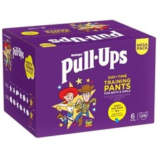 Huggies Pull-Ups Day Time Unisex Training Pants 15+kg Size 6 Mega Pack 36 Nappy