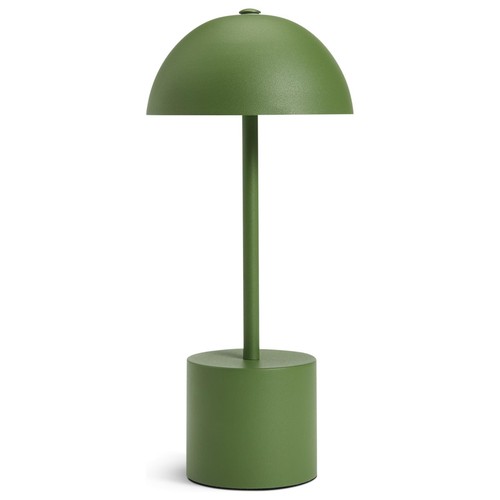 Mushroom table lamp - lamp, green